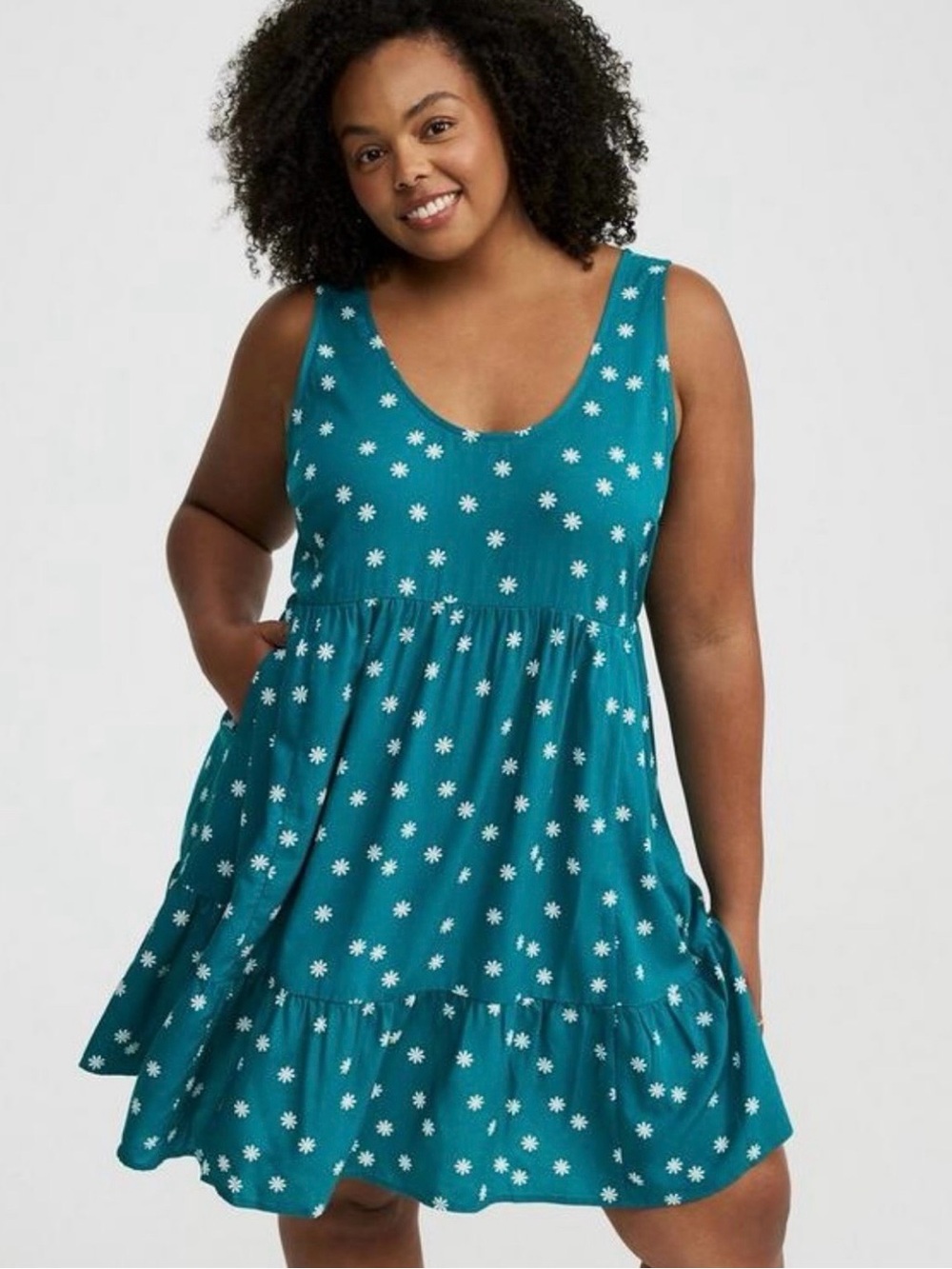 Torrid Challis Tank Mini Dress